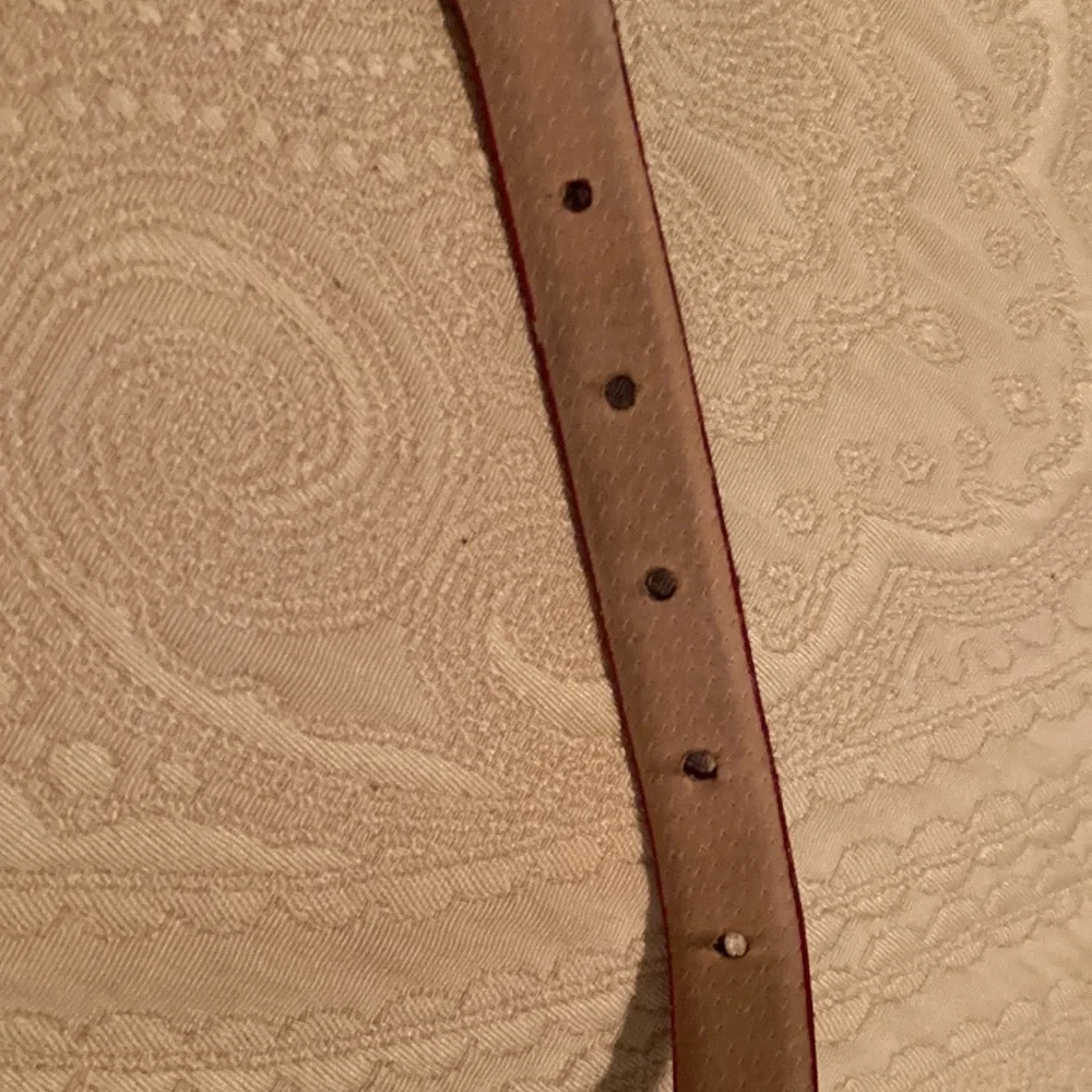 Red Western-Style Women's Belt with Ornate Silver Buckle